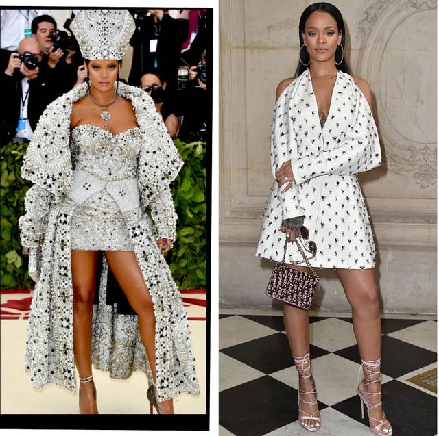 Check out Rihanna’s most headline-making and head-turning looks of all time, right here.